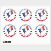 Frankreich Sticker (Blatt)