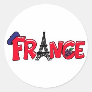 Frankreich Sticker