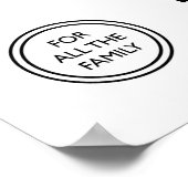 Frankreich Strandprospekt Poster (Ecke)