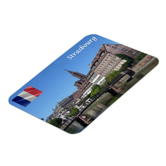 Frankreich - Straßburg Starsburgo - Magnet (Linke Seite)