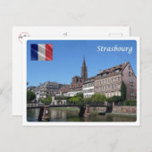 Frankreich - Straßburg Starsburgo - Postkarte (Vorne/Hinten)