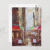 Frankreich Streets Postcard Postkarte (Vorne/Hinten)