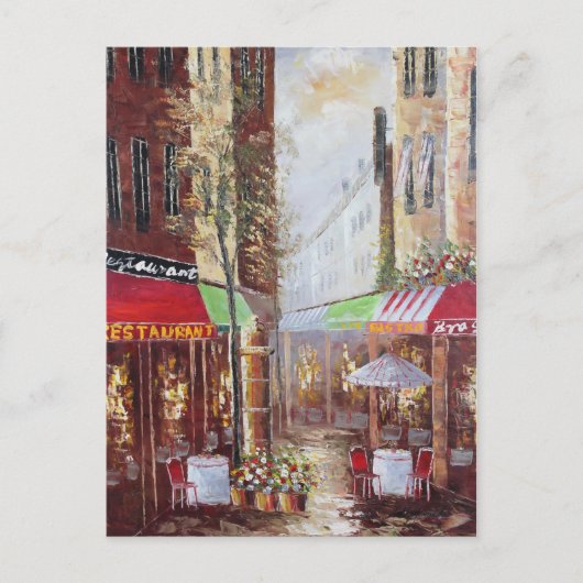 Frankreich Streets Postcard Postkarte (Vorderseite)