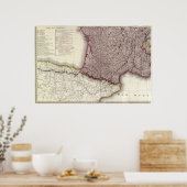 Frankreich Südwest Poster (Küche)