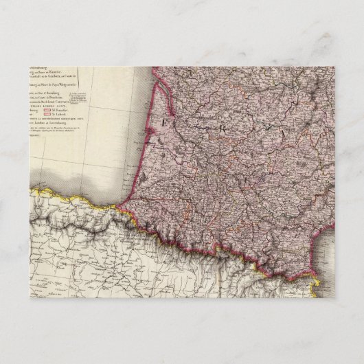 Frankreich Südwest Postkarte (Vorderseite)