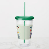 Frankreich Symbole Acryltrinkbecher (Rechts)