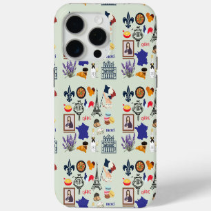Frankreich Symbole iPhone 15 Pro Max Hülle