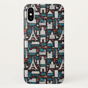 Frankreich Symbolmuster Case-Mate iPhone Hülle