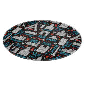 Frankreich| Symbolmuster Schneidebrett (Ecke)