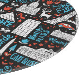 Frankreich| Symbolmuster Schneidebrett (Ecke)