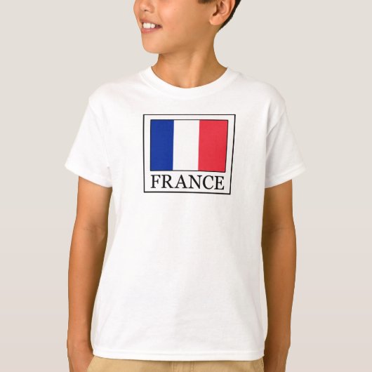 Frankreich T-Shirt (Vorderseite)