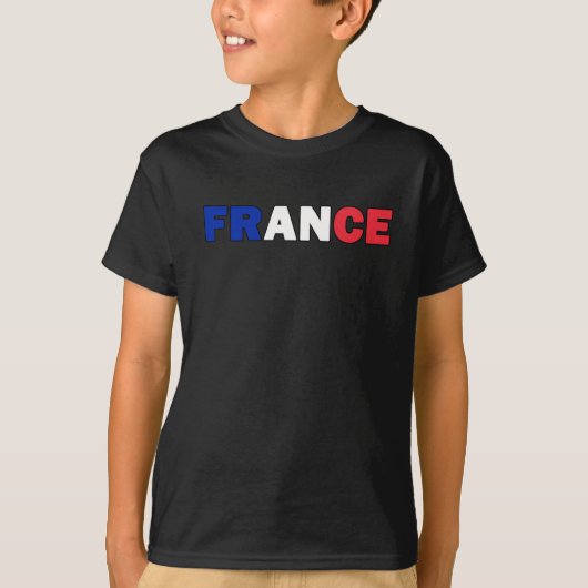 Frankreich T-Shirt (Vorderseite)