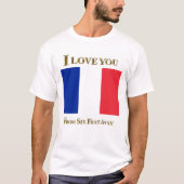 FRANKREICH T-Shirt (Vorderseite)