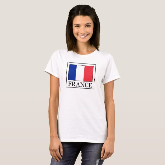 Frankreich T-Shirt (Vorne ganz)