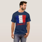 Frankreich T - Shirt (Vorne ganz)