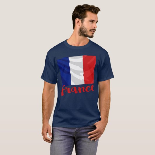 Frankreich T - Shirt (Vorne ganz)