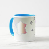 Frankreich Tasse (Vorderseite Links)