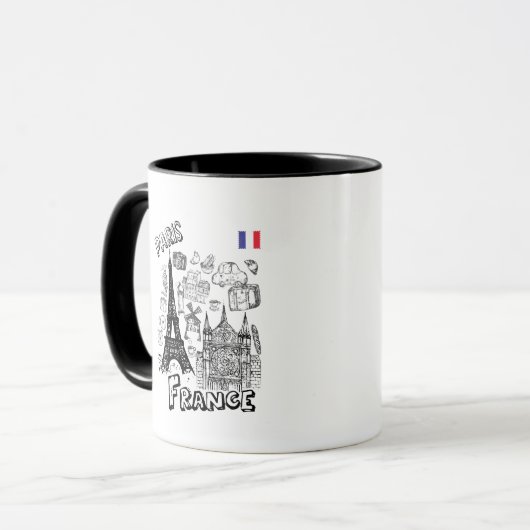 Frankreich Tasse (Vorderseite Links)