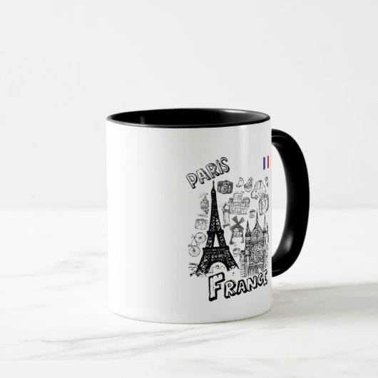 Frankreich Tasse (VorderseiteRechts)