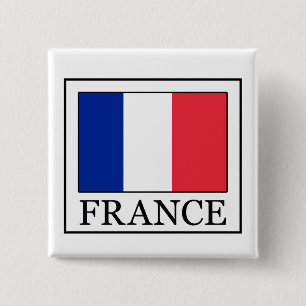Frankreich-Taste Button