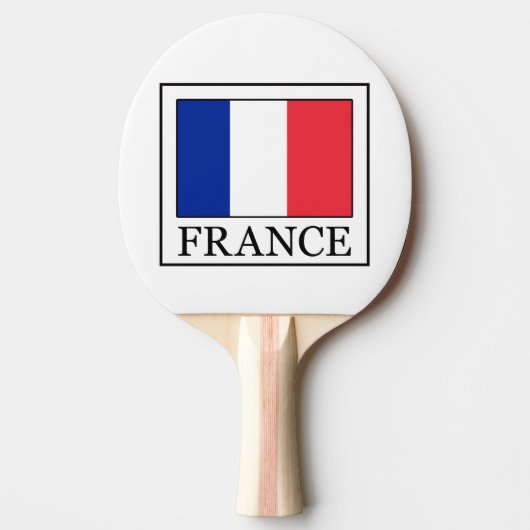 Frankreich Tischtennis Schläger (Vorderseite)