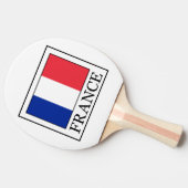 Frankreich Tischtennis Schläger (Seitenansicht)