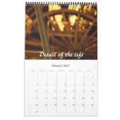 Frankreich TOUR EIFFEL Paris - Kalender (Jan 2027)