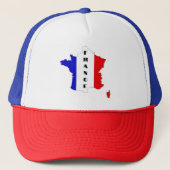 Frankreich Truckerkappe (Vorderseite)