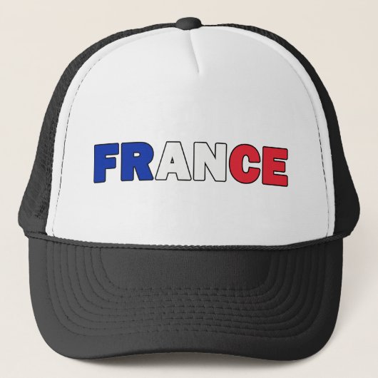 Frankreich Truckerkappe (Vorderseite)