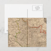 Frankreich und Belgien Postkarte (Vorne/Hinten)