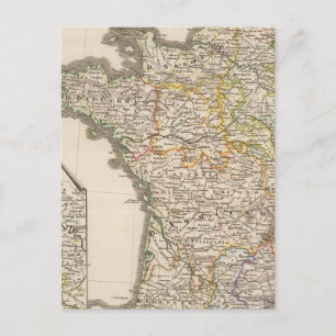 Frankreich und die Königreiche von Aries bis 1180 Postkarte