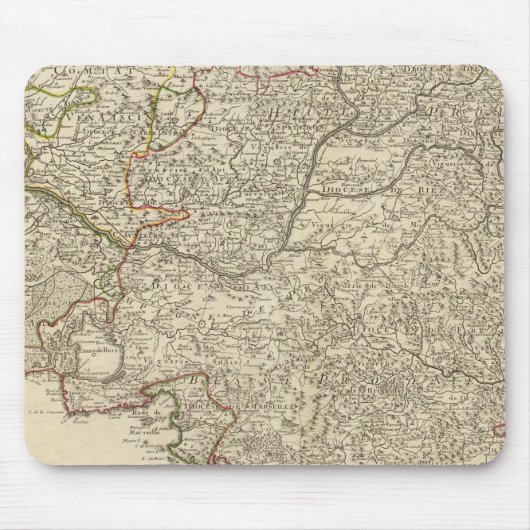 Frankreich und Europa Mousepad (Vorne)