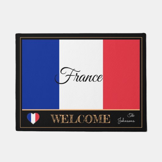 Frankreich und Französisch Flaggenstaat matte / Sp (Vorderseite)
