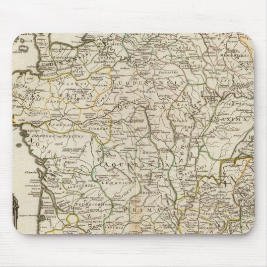 Frankreich und Schweiz 2 Mousepad (Vorne)