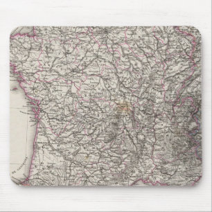 Frankreich und Schweiz Mousepad
