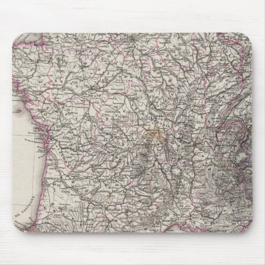 Frankreich und Schweiz Mousepad (Vorne)