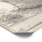 Frankreich und Schweiz Poster (Ecke)