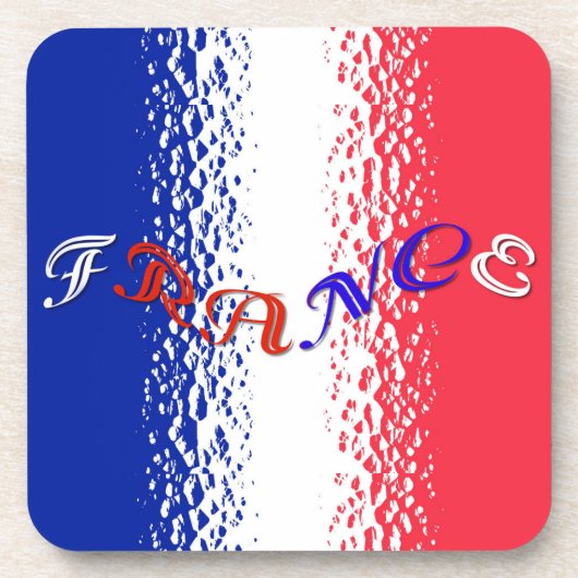 Frankreich Untersetzer (Vorderseite)