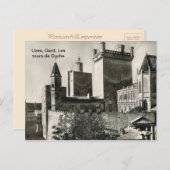 Frankreich, Uzes, Gard, Les tours de Duche Postkarte (Vorne/Hinten)