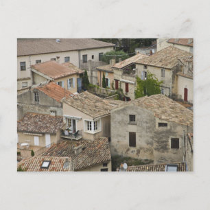 Frankreich, Vaison la Romaine. Blick hinunter auf Postkarte