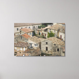 Frankreich, Vaison la Romaine. Nach unten Leinwanddruck