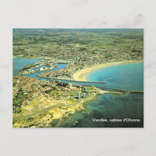 Frankreich, Vendee, sables d'Olonne Postkarte (Vorderseite)