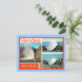 Frankreich, Vendee, Sion sur l'Ocean Postkarte (Stehend Vorderseite)