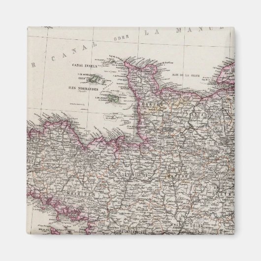 Frankreich, vier Blätter, Blatt 1 Magnet (Vorne)