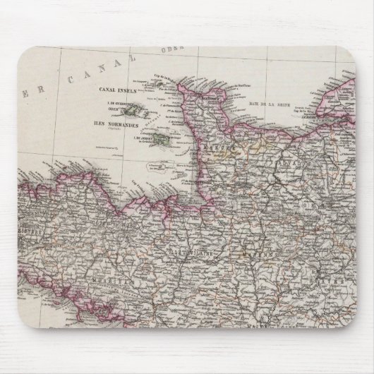 Frankreich, vier Blätter, Blatt 1 Mousepad (Vorne)