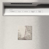 Frankreich, vier Blätter, Blatt 3 Magnet (In Situ (Geschirrspüler))