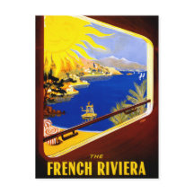 Frankreich Vintage Travel Poster wiederhergestellt