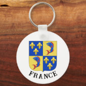Frankreich Vintager Schlüsselanhänger (Vorderseite)