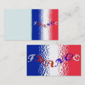 Frankreich Visitenkarte (Vorne/Hinten)