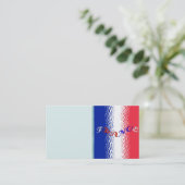 Frankreich Visitenkarte (Stehend Vorderseite)